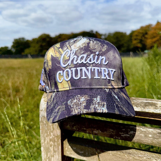 Camouflage trucker cap