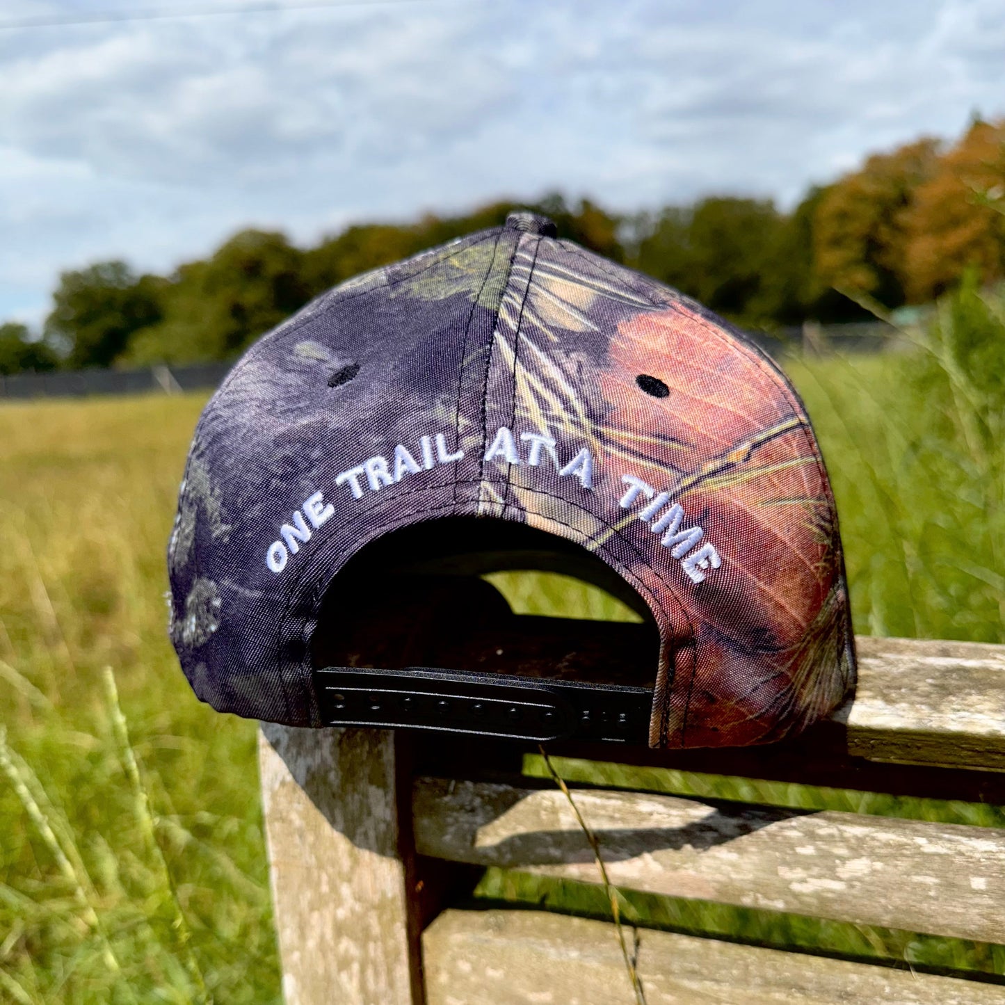 Camouflage trucker cap