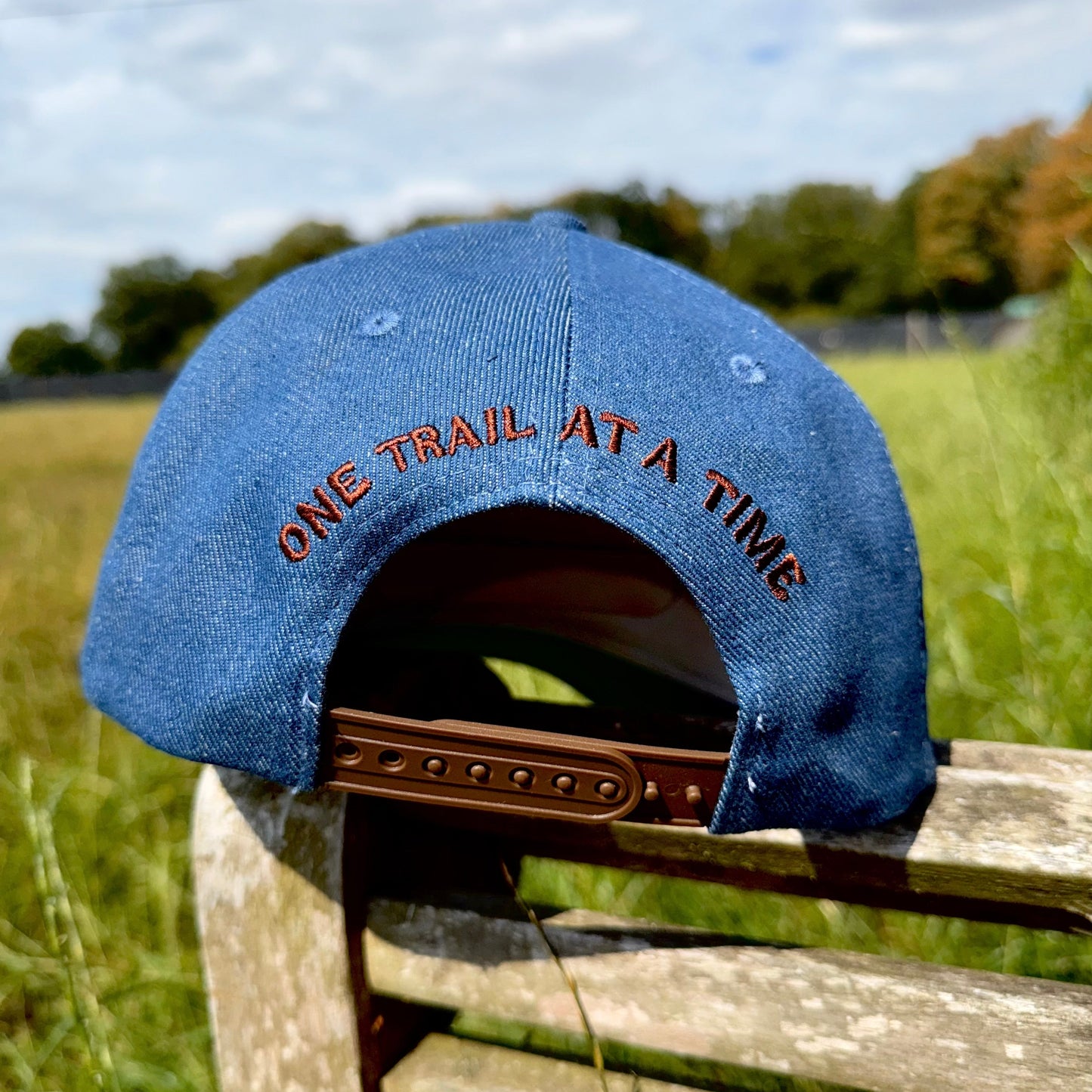 Beige & Denim trucker cap