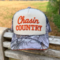 Beige & Camo orange Trucker Caps