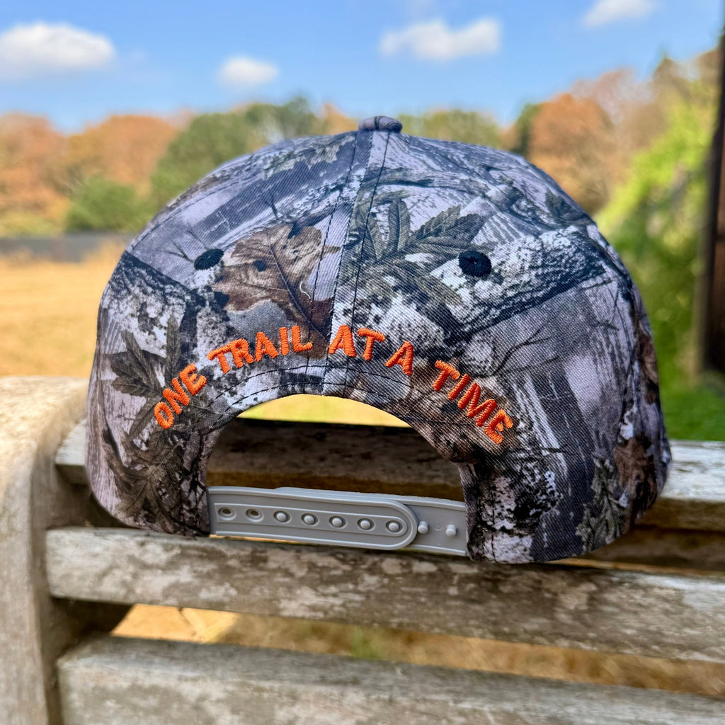Beige & Camo orange Trucker Caps